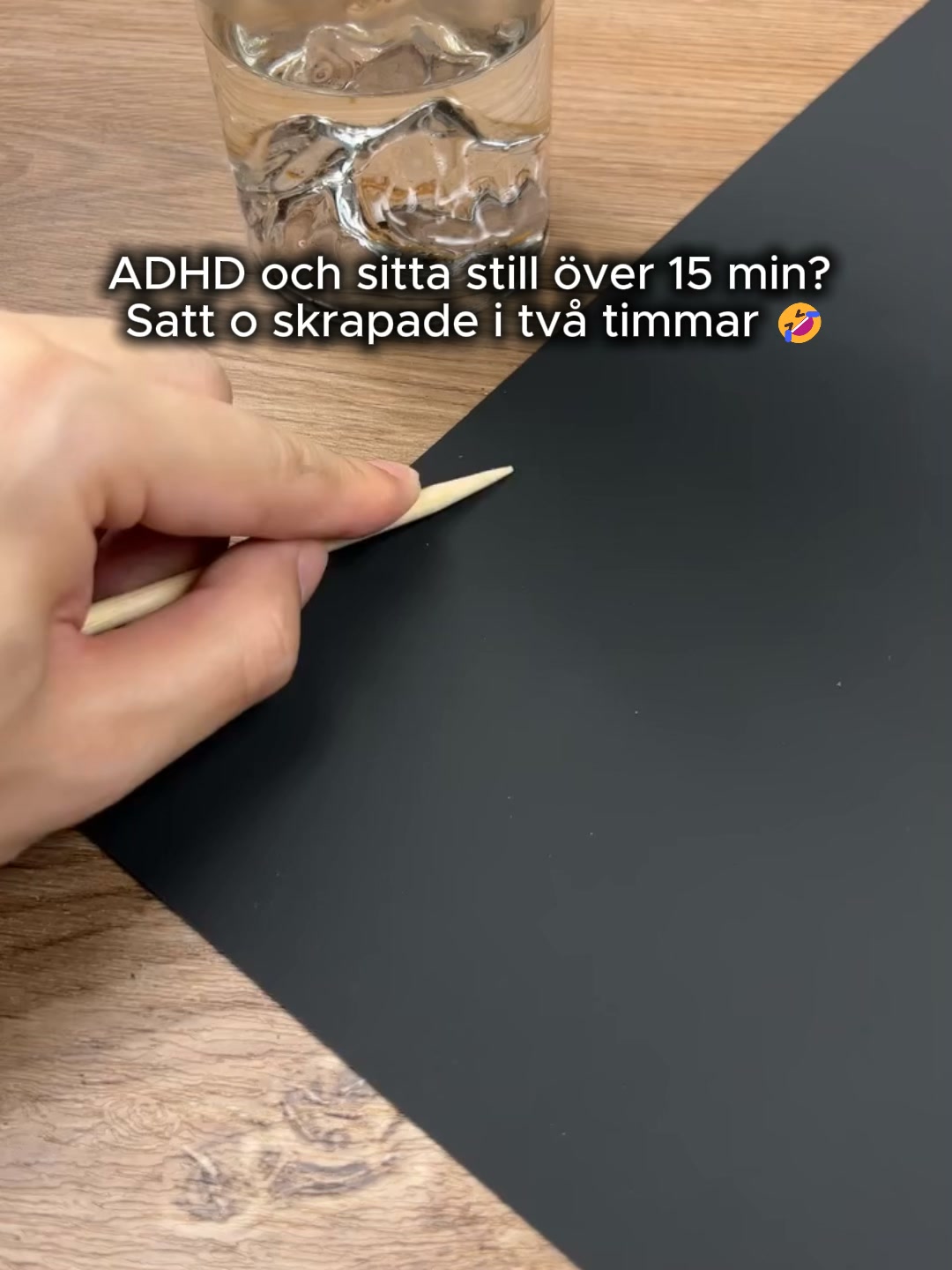 Testa skrap-terapi!