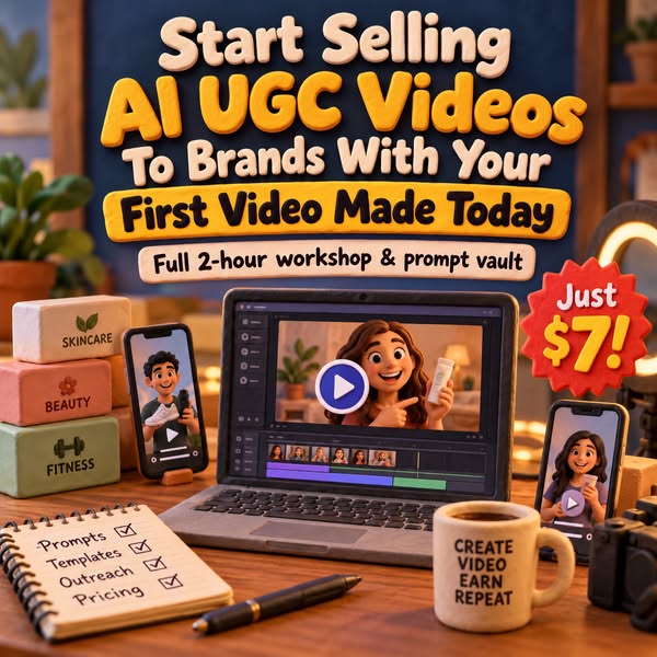 [$27] Create AI UGC Videos
