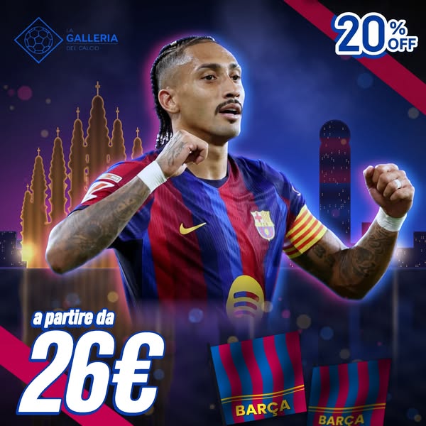 ARRIVATA LA NUOVA MAGLIA HOME BARCA 2026-27!