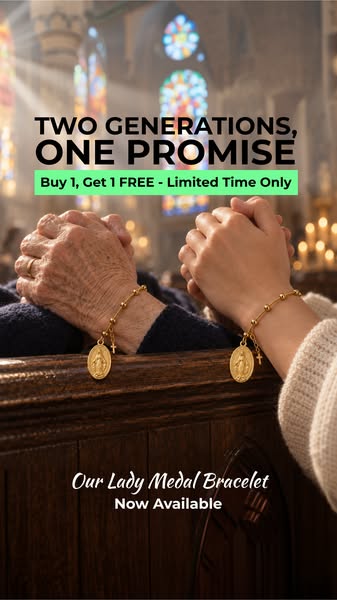Our Lady Medal Bracelet - Now Available