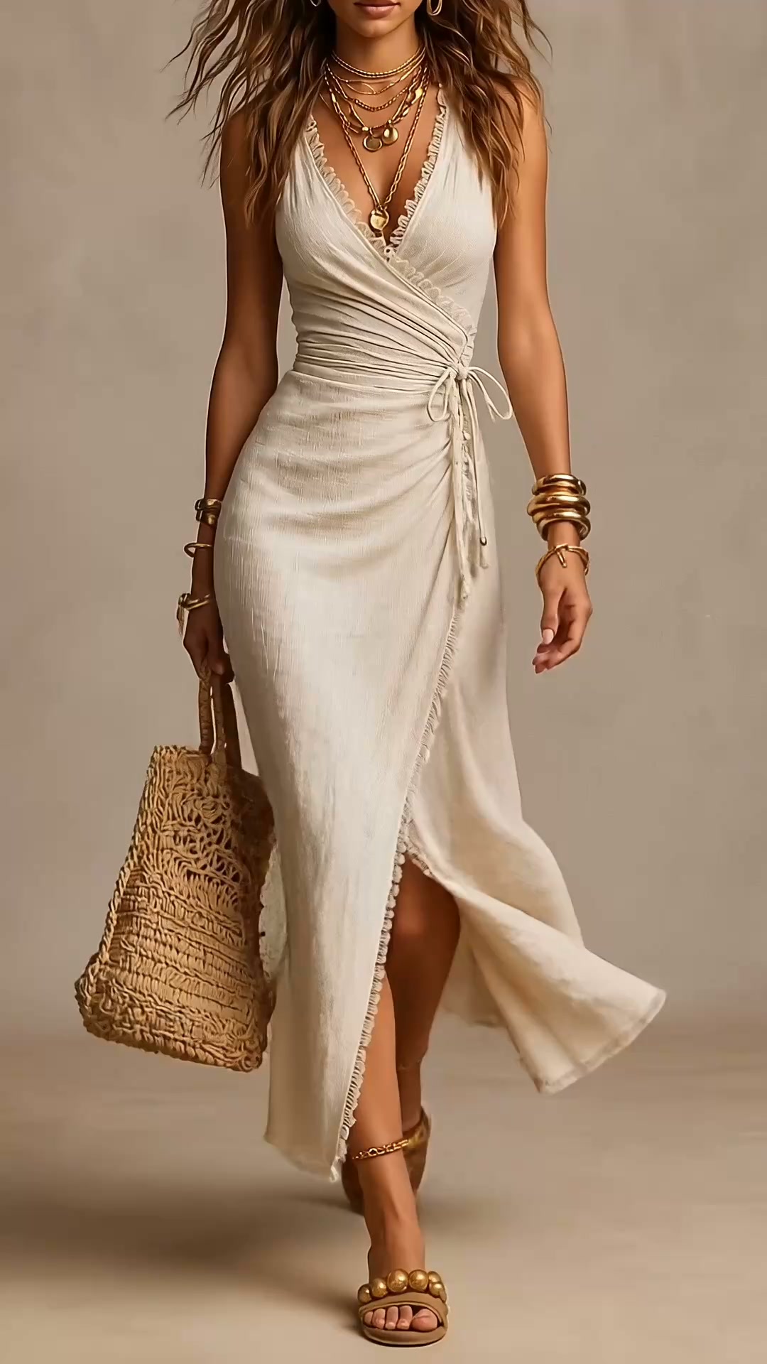 Lino Natural y Elegancia
