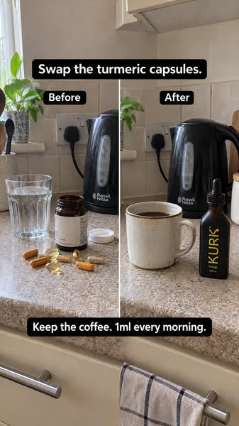 It Wasn’t Turmeric, It Was the Routine