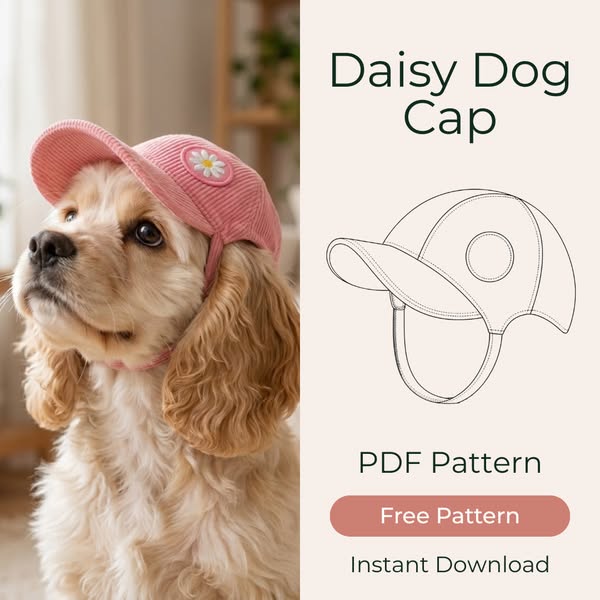 90% Off Dog Cap Sewing Pattern