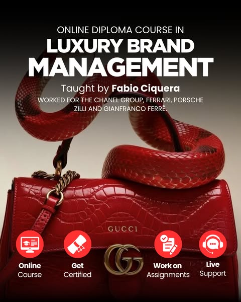 Learn luxury brand management