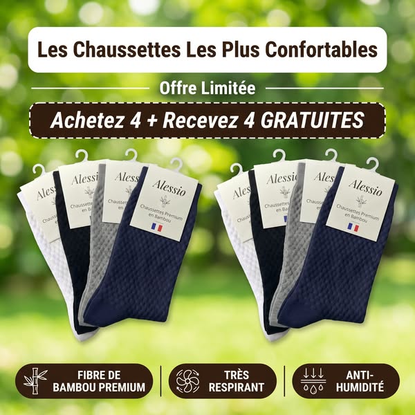 4 + 4 Paires Offertes