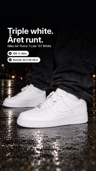 Nike Air Force 1 Low '07 White