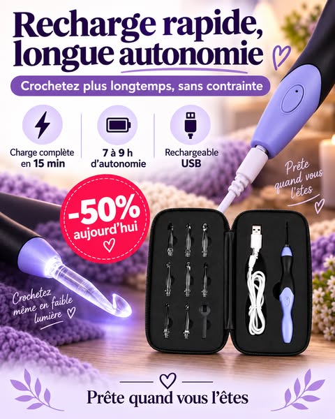 Crochetez dans n'importe quelle condition