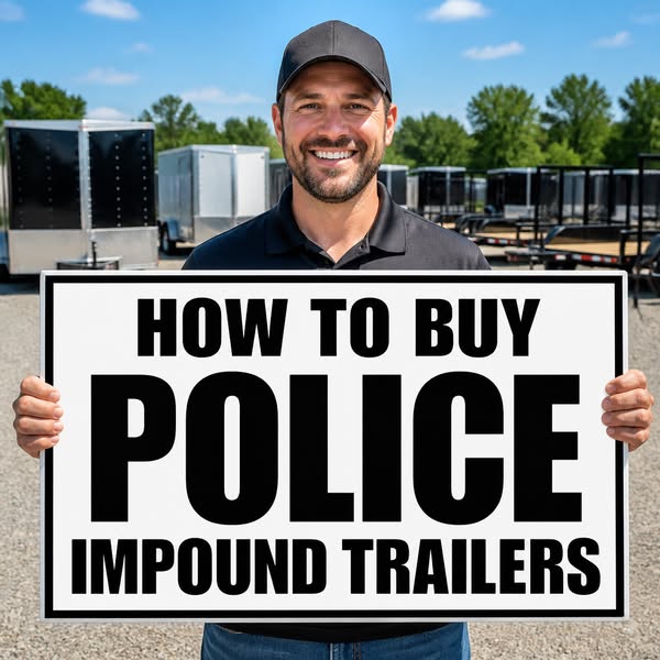Police Impound Trailers - What To Know