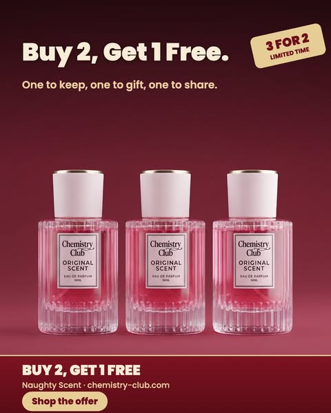 Perfume That Makes Them Lean In