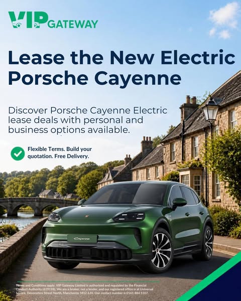 Limited Availability: Porsche Cayenne Electric