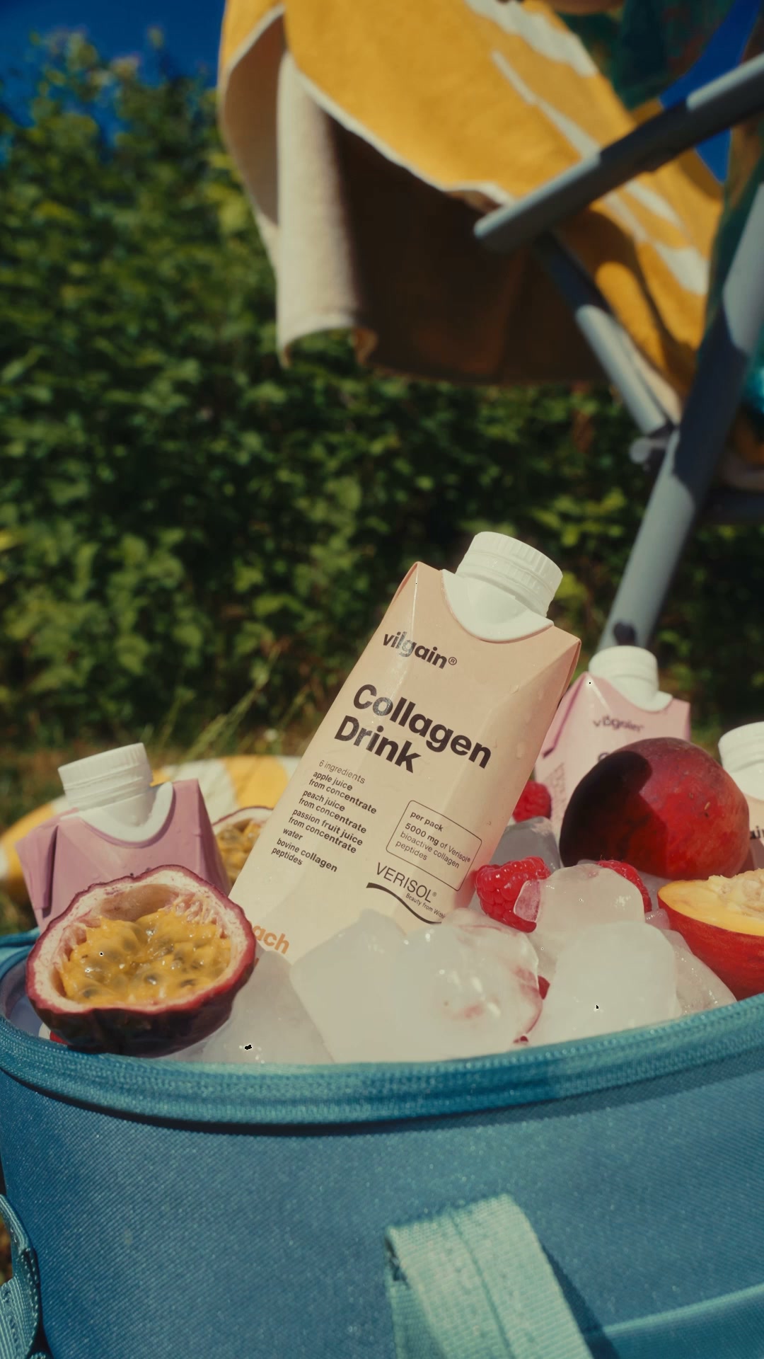 Summer Glow in einem erfrischenden Drink