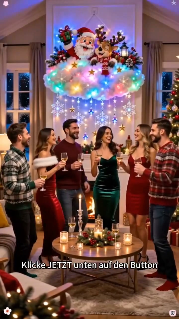 Weihnachtlicher Leuchtengel – Weihnachtssegen Angel Glow Dekor