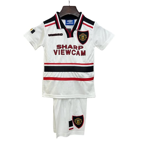 T-shirt e Pantaloncini per Bambino Manchester United Retro 97/98