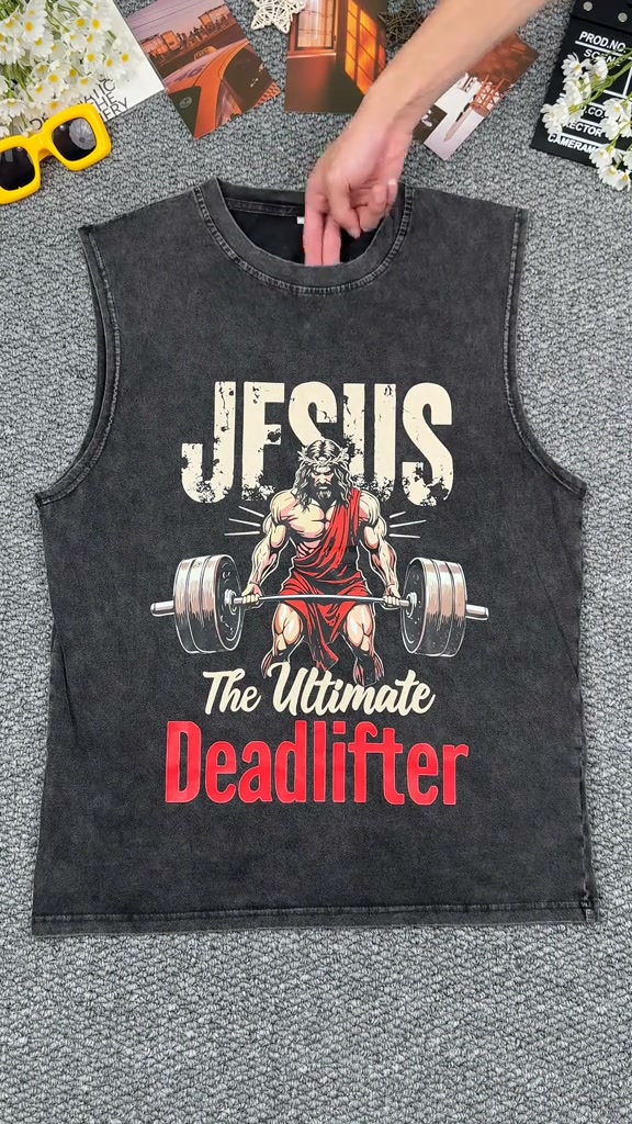 Washed Sleeveless Vest Sale Only £18.99