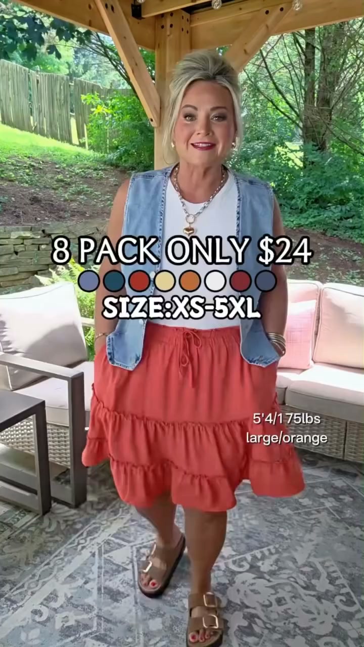 Cute Skirt. Built-In Shorts. Total Comfort.