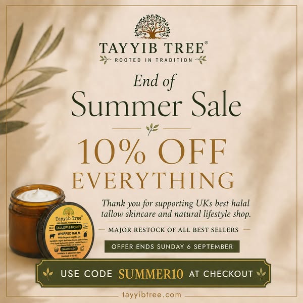Tayyib Tree - Handmade Tallow Skincare & Holistic Health Products