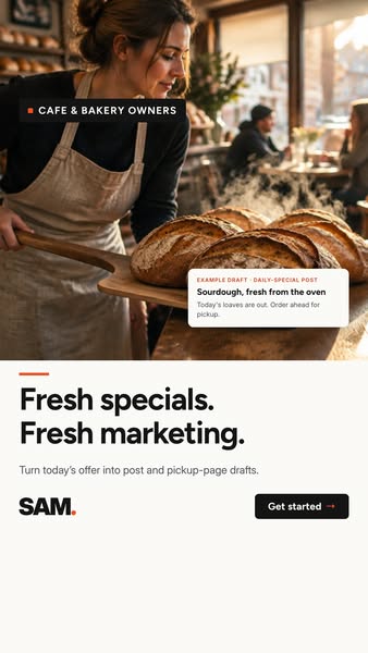 See SAM Bring in the Morning Rush