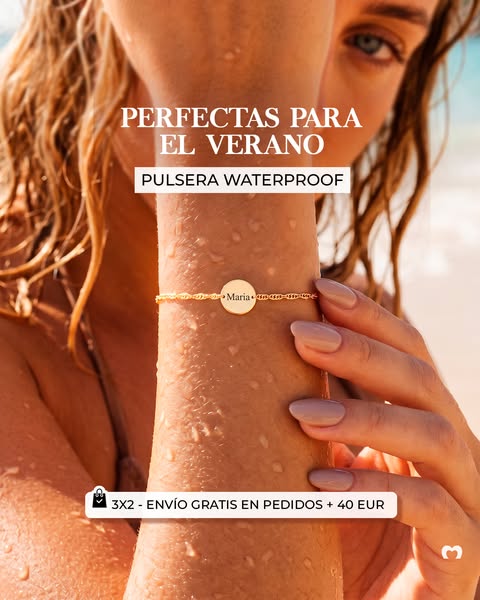 3x2 en joyas waterproof