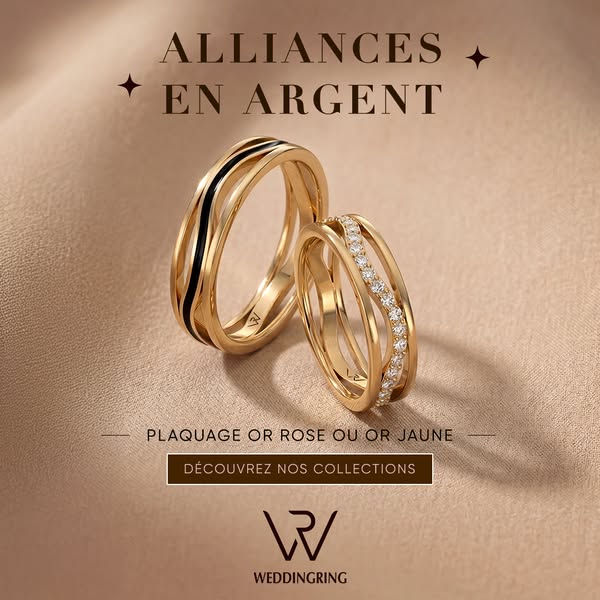 Alliances de Mariage et Bagues de Fiançailles en Or, Argent et Platine | Wedding Ring