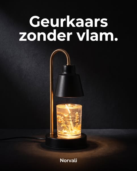 Geurkaars zonder vlam — €69,99