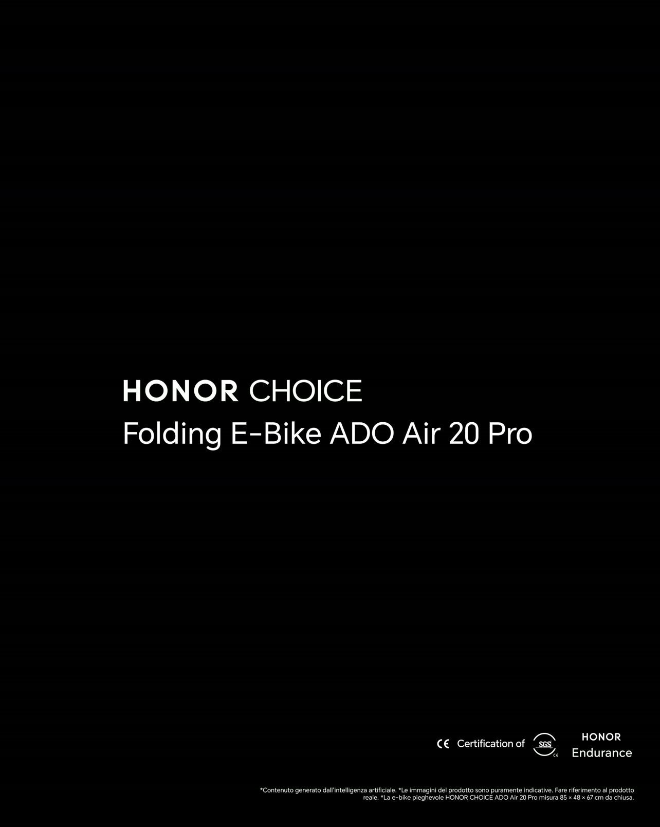 Anúncio de Honor