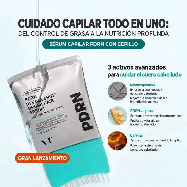 NUEVO Sérum de PDRN con brocha masajeadora.