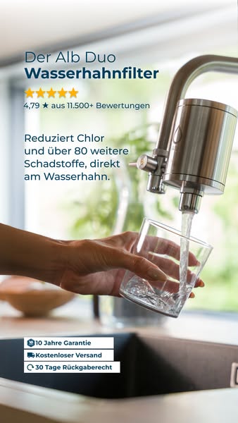 Weniger Chlor, mehr Geschmack