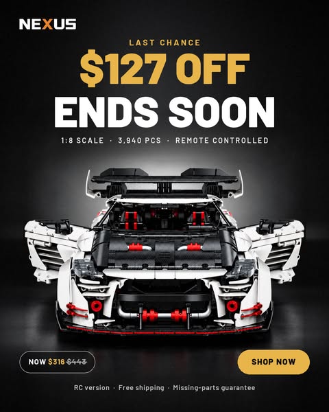Save $127 on the RC Widebody