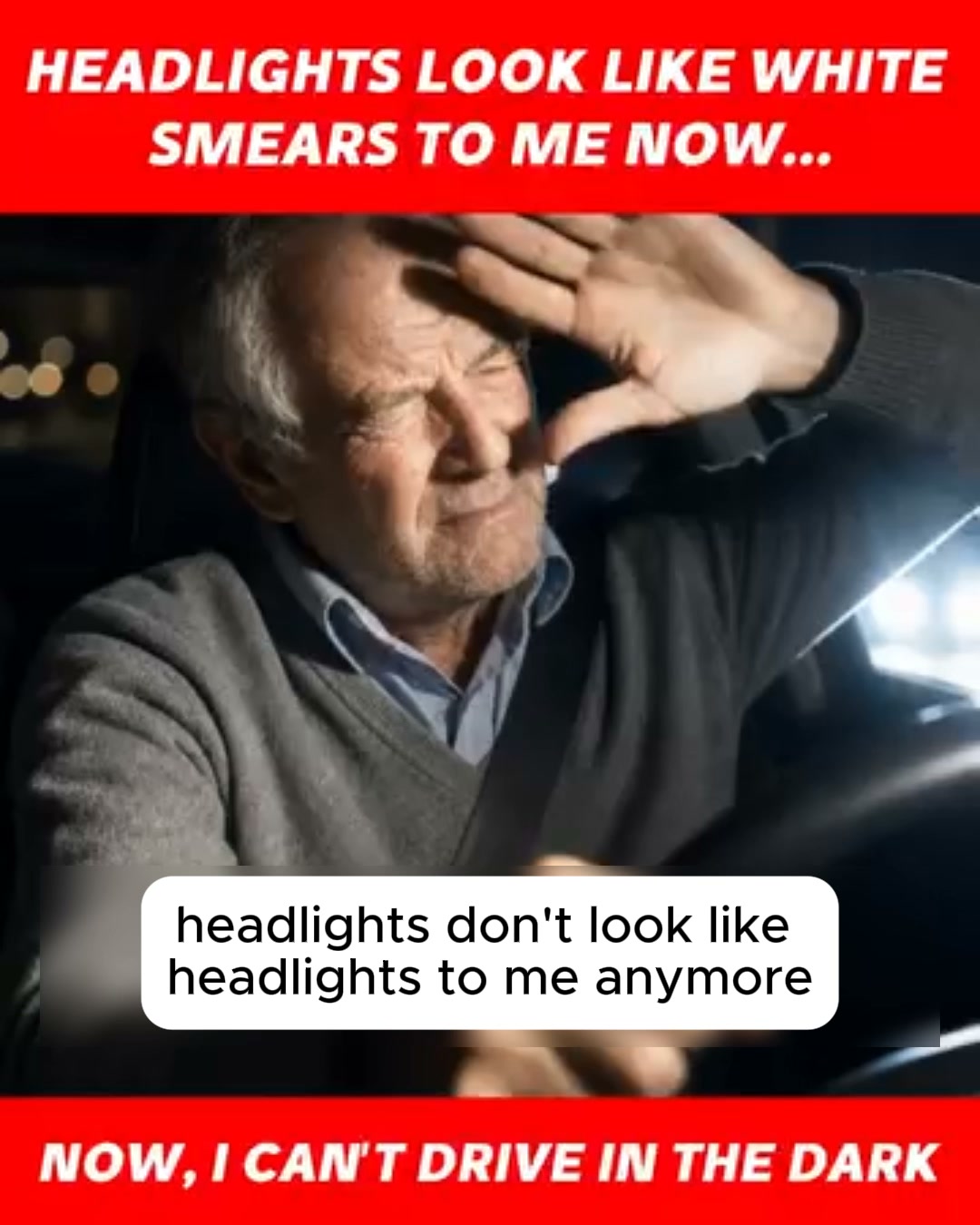 Terrified of Driving at Night