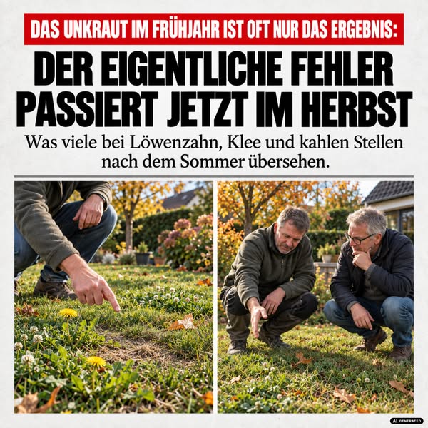 Saftig grüner Rasen in 3 Schritten!
