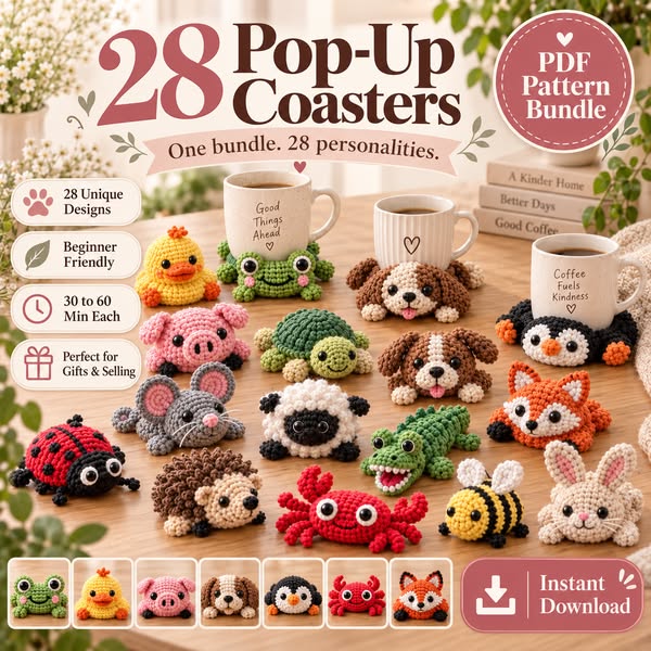 Pop-Up Coasters for Your Mug