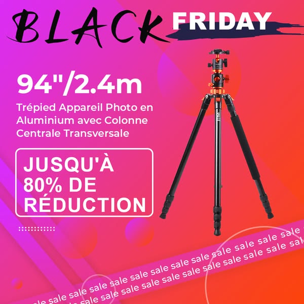 Le Carnaval du Black Friday par K&F Concept est ouvert