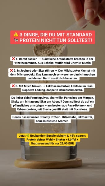 45% Neukundenrabatt auf das Proteinbundle!