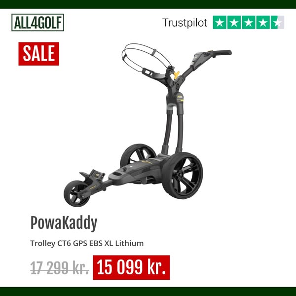 PowaKaddy Trolley CT6 GPS EBS XL Lithium