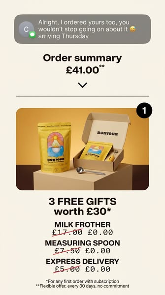52% OFF + FREE GIFTS!