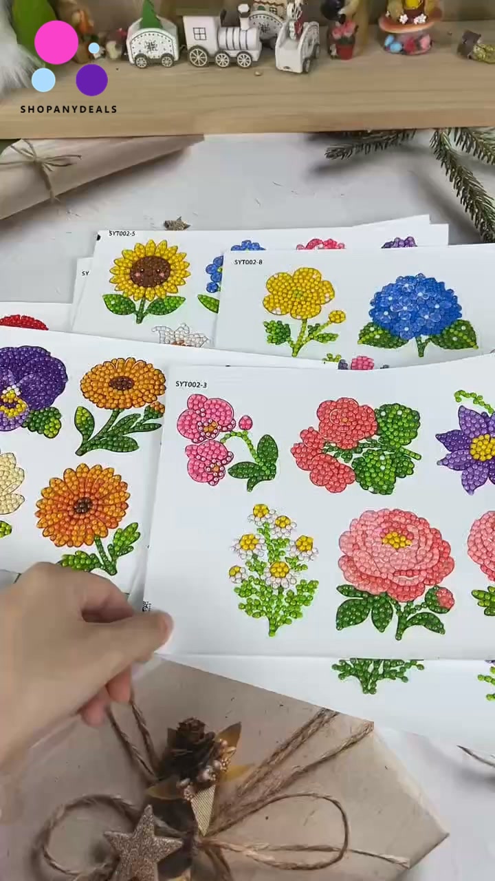 Up to 15% Off Sparkling Diamond Painting Sticker Kits