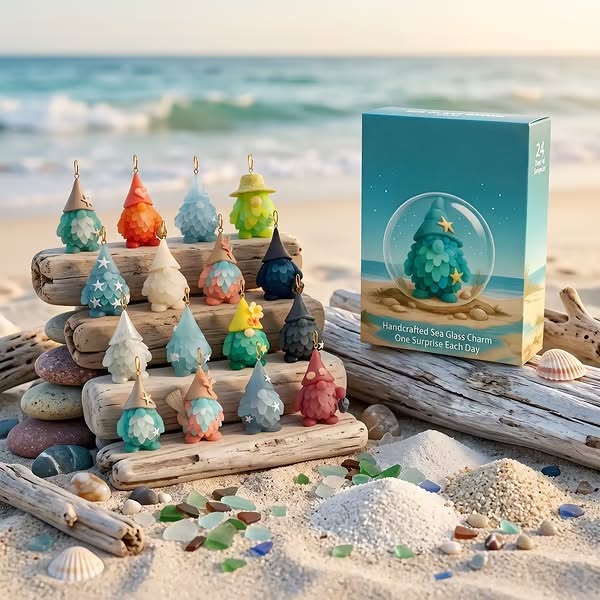 The creative behind it: Sea Glass Gnome Advent Calendar 2026