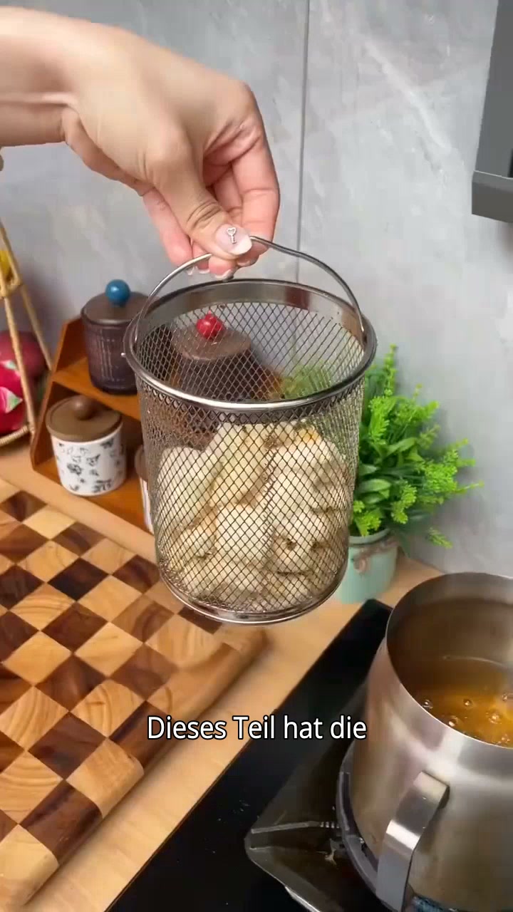 Frittieren ohne Öl-Chaos