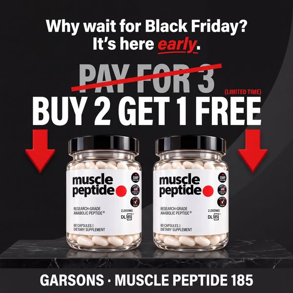 Black Friday: 47% Off + Free Shipping