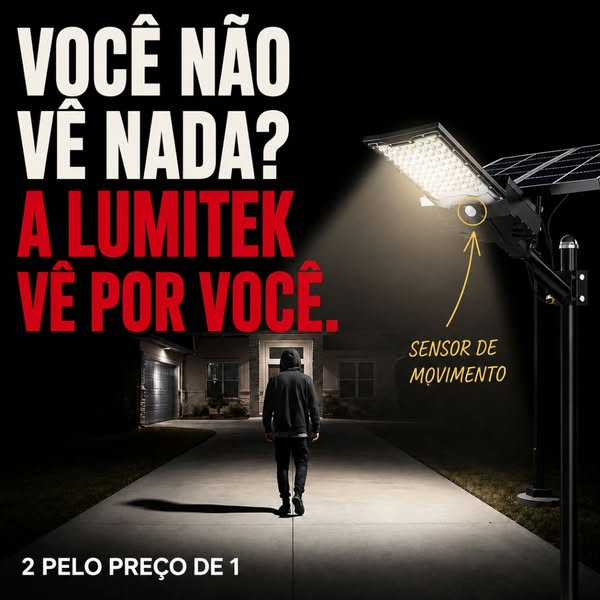 A sua casa segura a noite toda