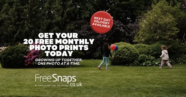 20 Free Prints Every Month