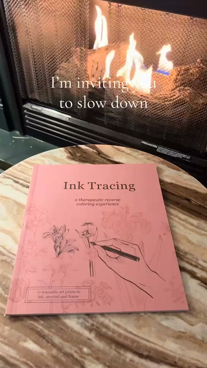 Beginner-FriendlyInk Tracing: A Therapeutic Reverse Coloring Experience