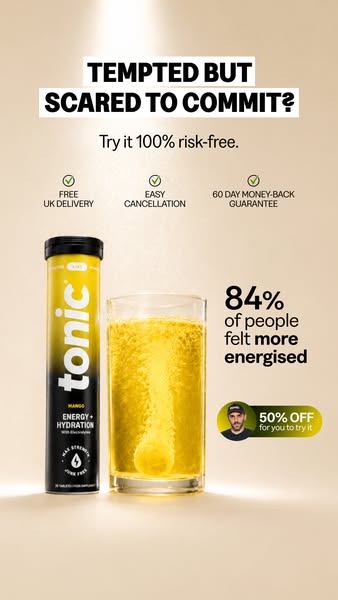 50% OFF Energy + Hydration