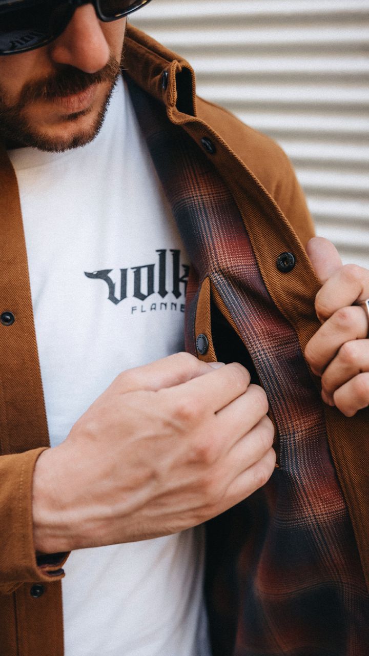 Anúncio de Volk Flannel