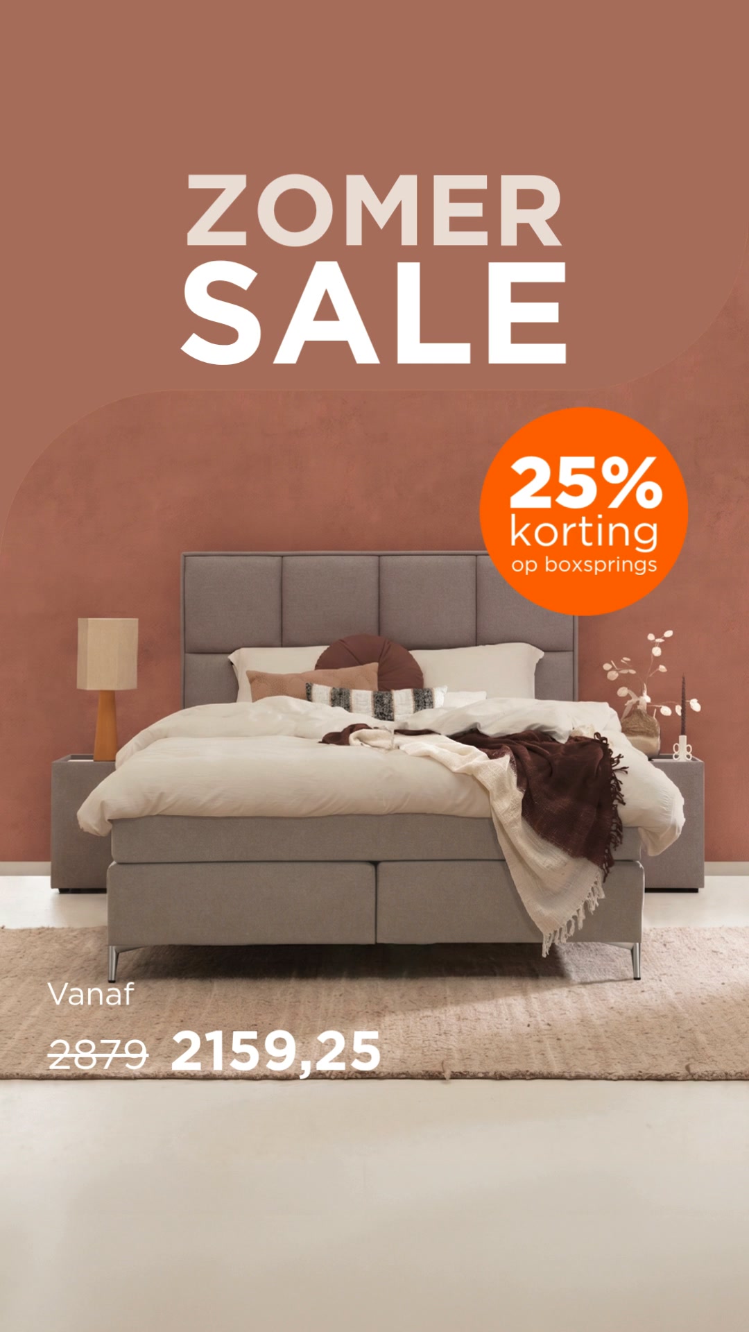 Stel jouw boxspring Sundfall samen