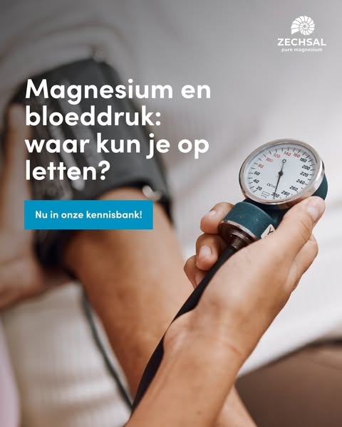 Magnesium en bloeddruk: zo hangen ze samen