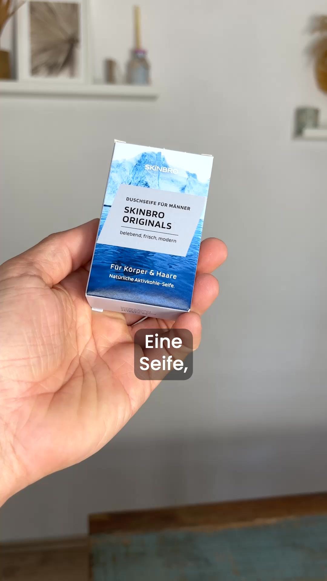 100% natürliche Duschseife und Shampoo, die pflegt und duftet.