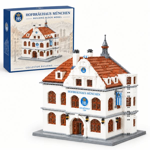 Classic Munich Beer Hall Building Set