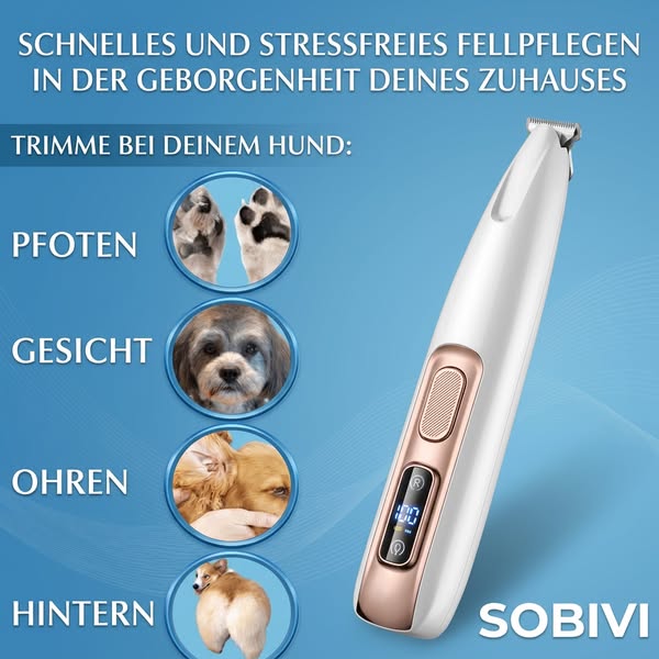 Pfoten trimmen ohne Drama! Der Sobivi Trim macht deinen Hund entspannt