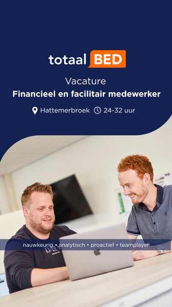 Financieel medewerker (28 - 37uur) gezocht